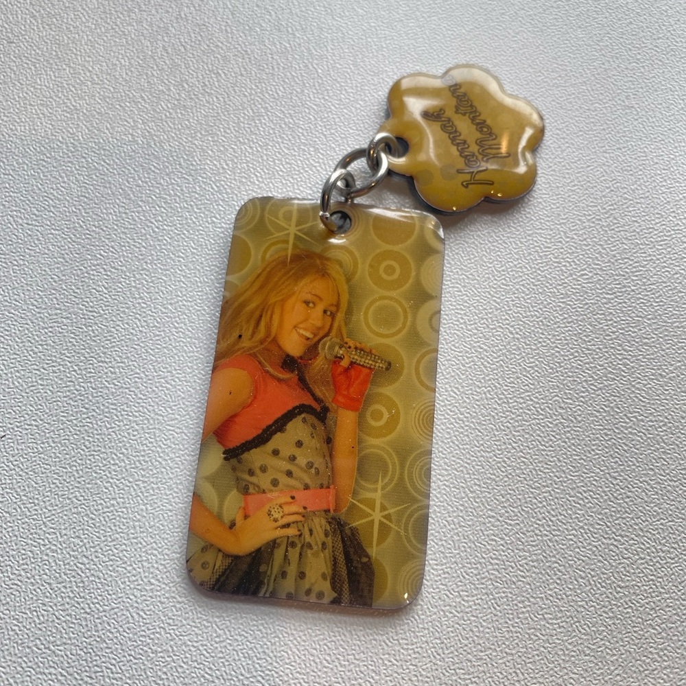 Hannah Montana Keychain with Charm